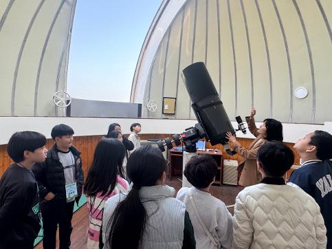 (3/30) 김포교육지원청 공유학교, 별을 향해 비상... 교실 밖 우주여행 시작